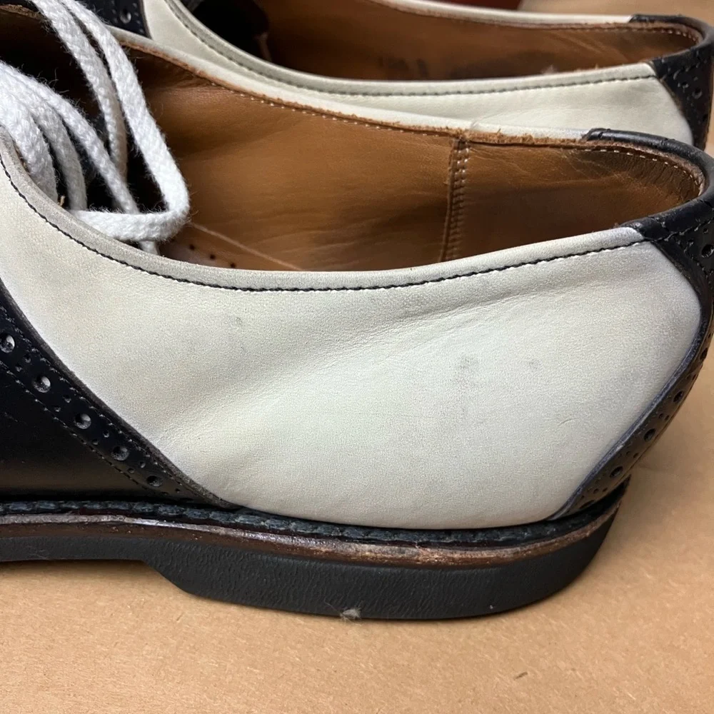 Cole Haan white/ black 10 1/2 D Golf shoes